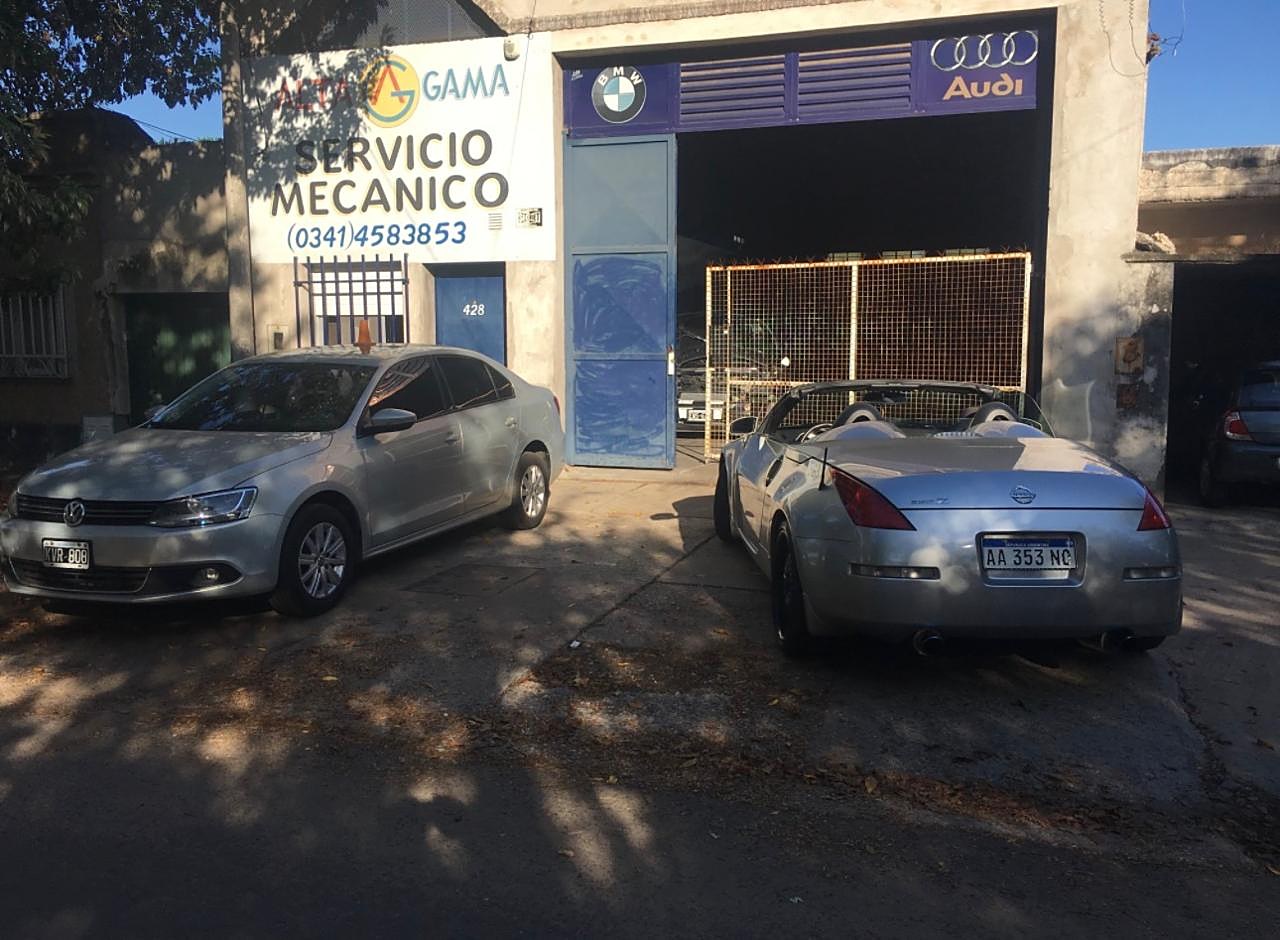 Frente del taller Alta Gama Servicio Mecánico